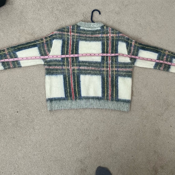 Stella McCartney Mohair Tartan Plaid Sweater - Picture 7 of 13